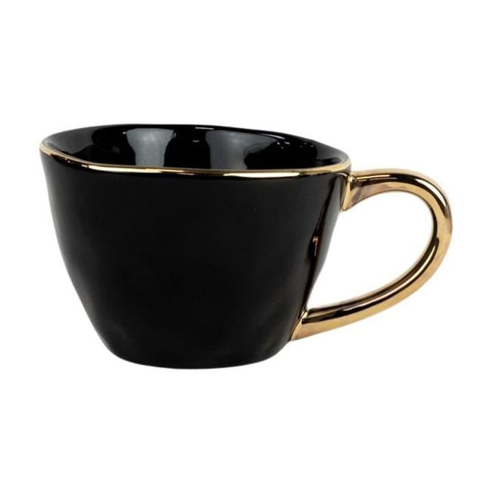 YODECO Tasse avec couvercle en céramique 25 cL Marocain Noir pas cher 