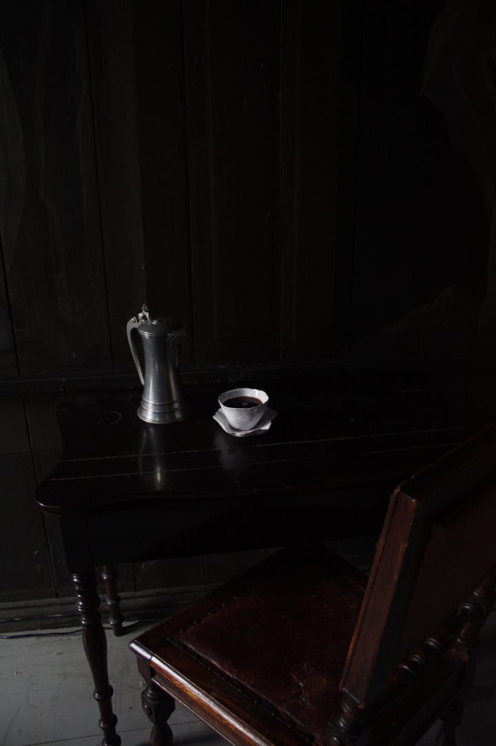 Tasse Clair avec soucoupe, Blanc Olsson & Jensen