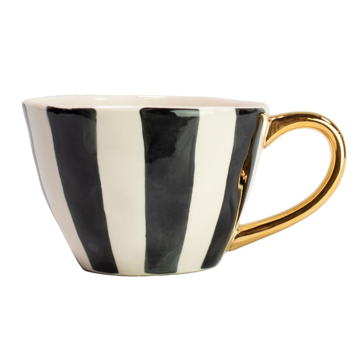 Tasse Doris - Noir-blanc-doré - Olsson & Jensen