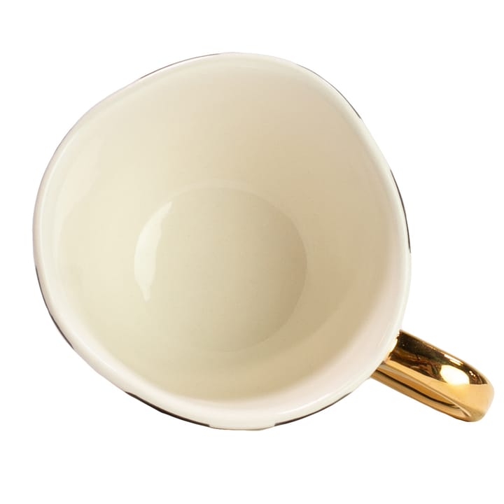 Tasse Doris - Noir-blanc-doré - Olsson & Jensen