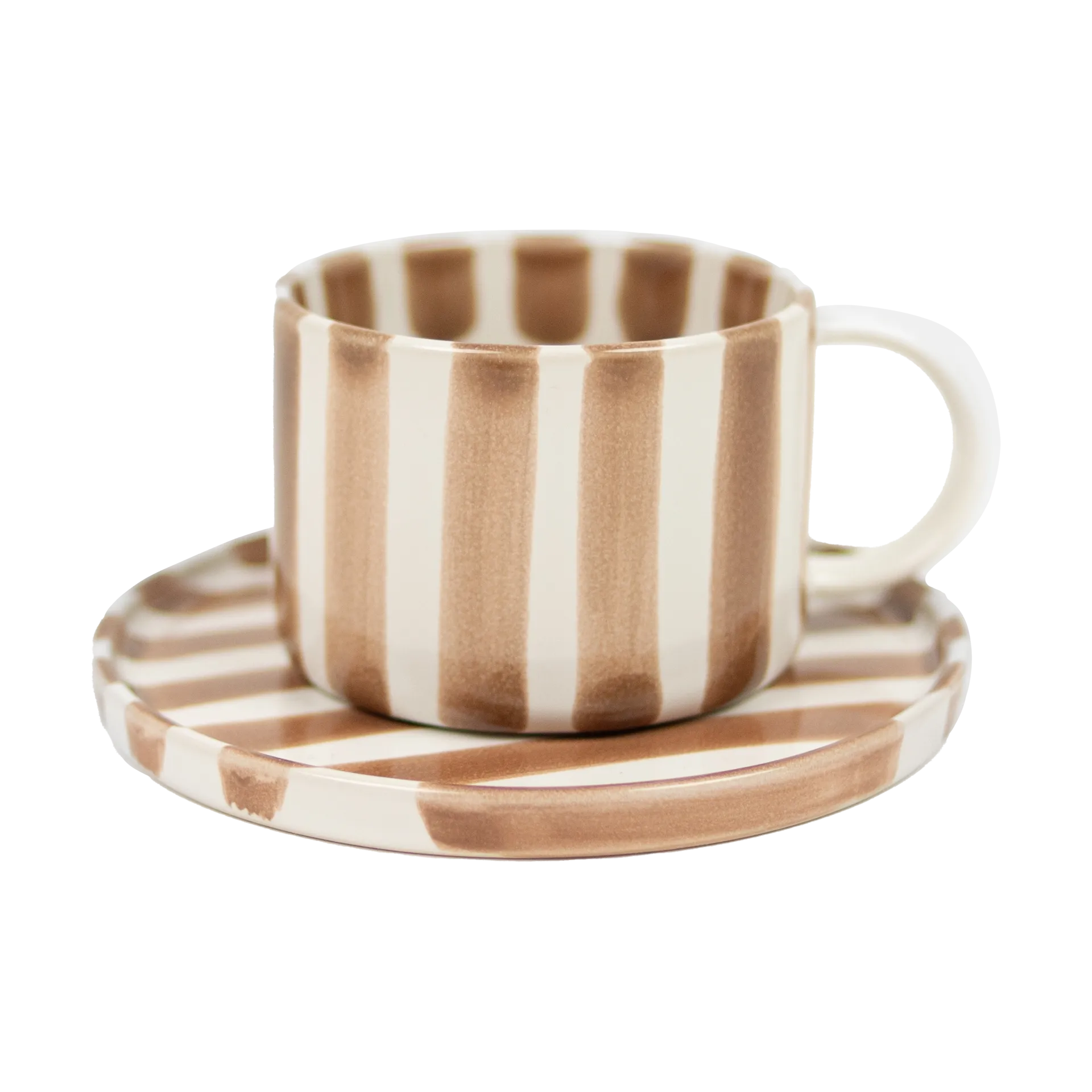 Tasse et soucoupe Monica, Beige Olsson & Jensen