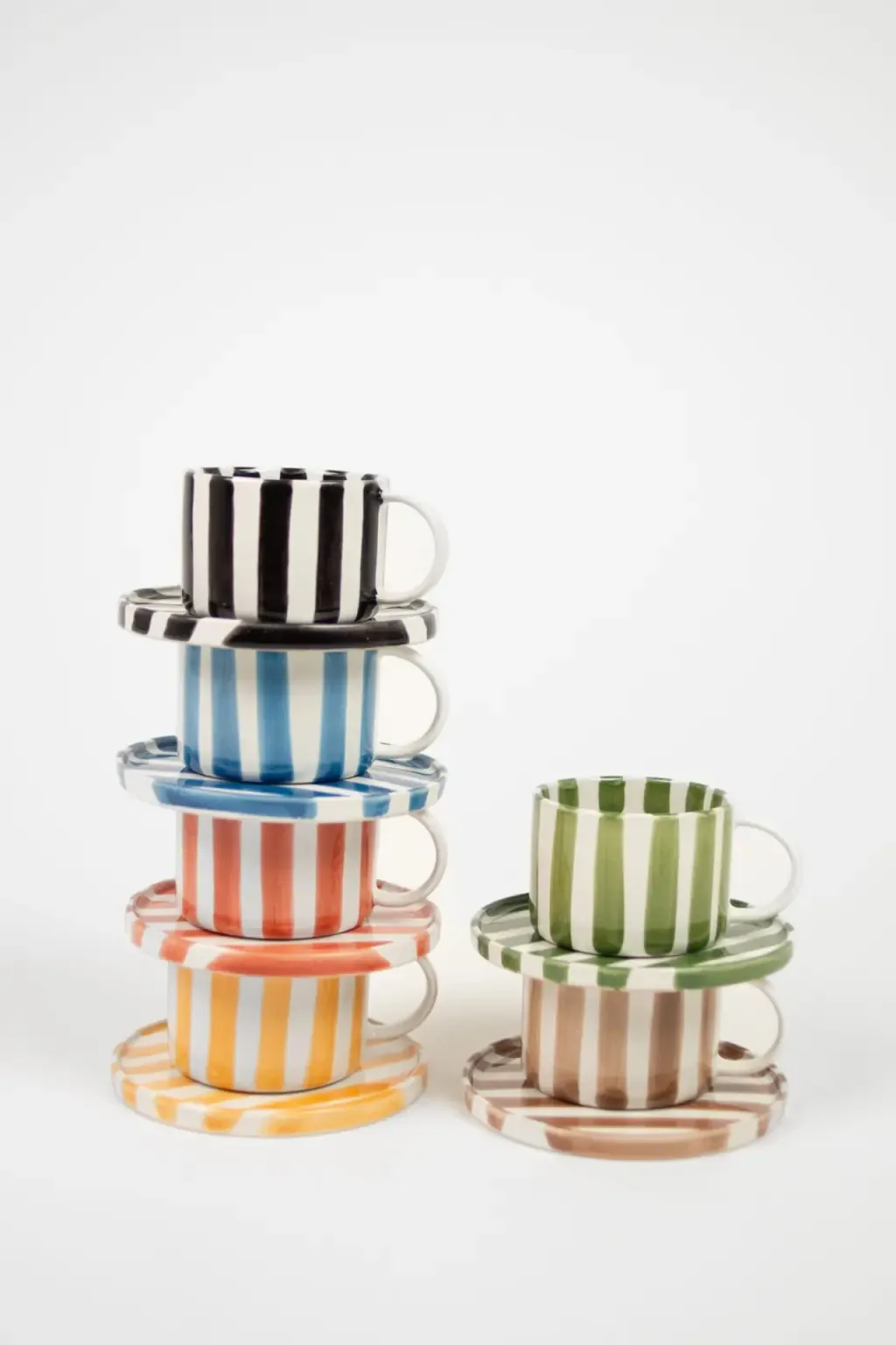 Tasse et soucoupe Monica, Vert Olsson & Jensen