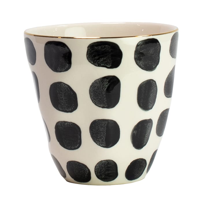 Tasse Vigdis - Noir-blanc-doré - Olsson & Jensen