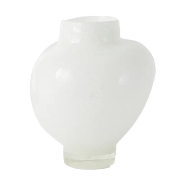 Vase Mila petit 19,5 cm, Blanc Olsson & Jensen