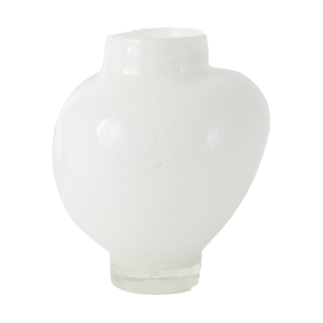 Vase Mila petit 19,5 cm - Blanc - Olsson & Jensen