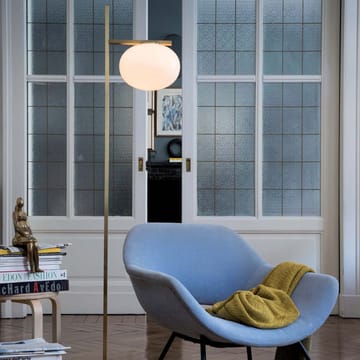 Lampadaire Alba 382 - opale, laiton - Oluce