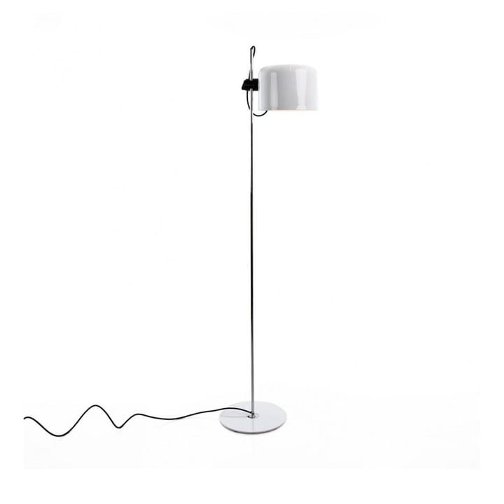 Lampadaire Coupé 3321 - white, structure chromée
 - Oluce