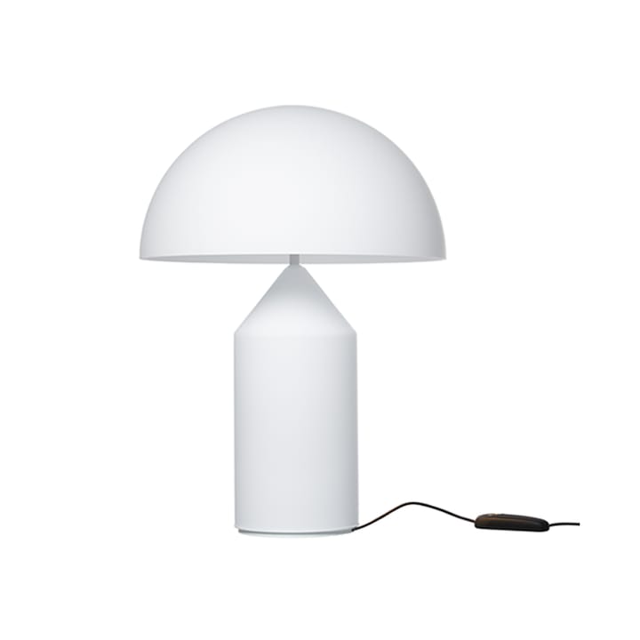 Lampe de table Atollo medium 235 verre  - Opale - Oluce