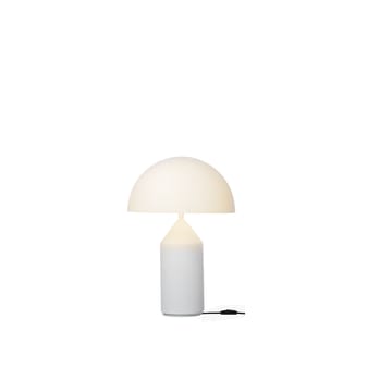 Lampe de table Atollo small 236 verre - Opale - Oluce