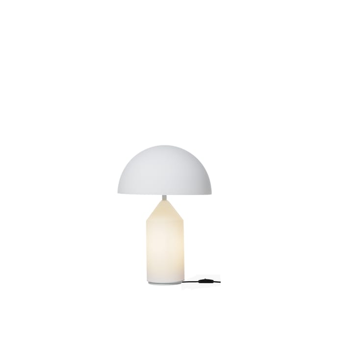 Lampe de table Atollo small 236 verre - Opale - Oluce