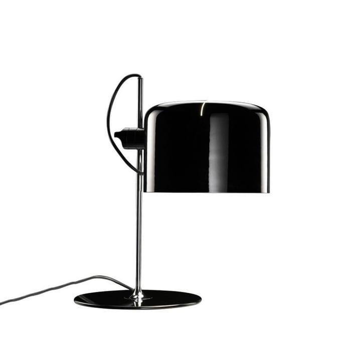 Lampe de table Coupé 2202 - black, structure chromée - Oluce