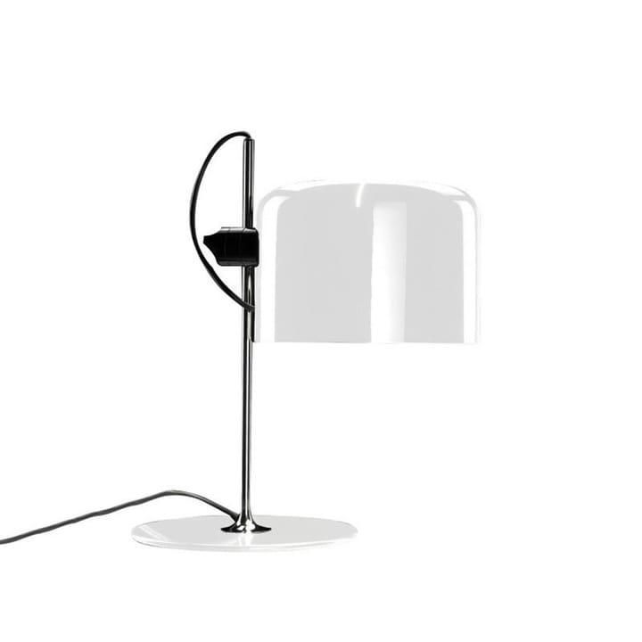 Lampe de table Coupé 2202, white, structure chromée
 Oluce