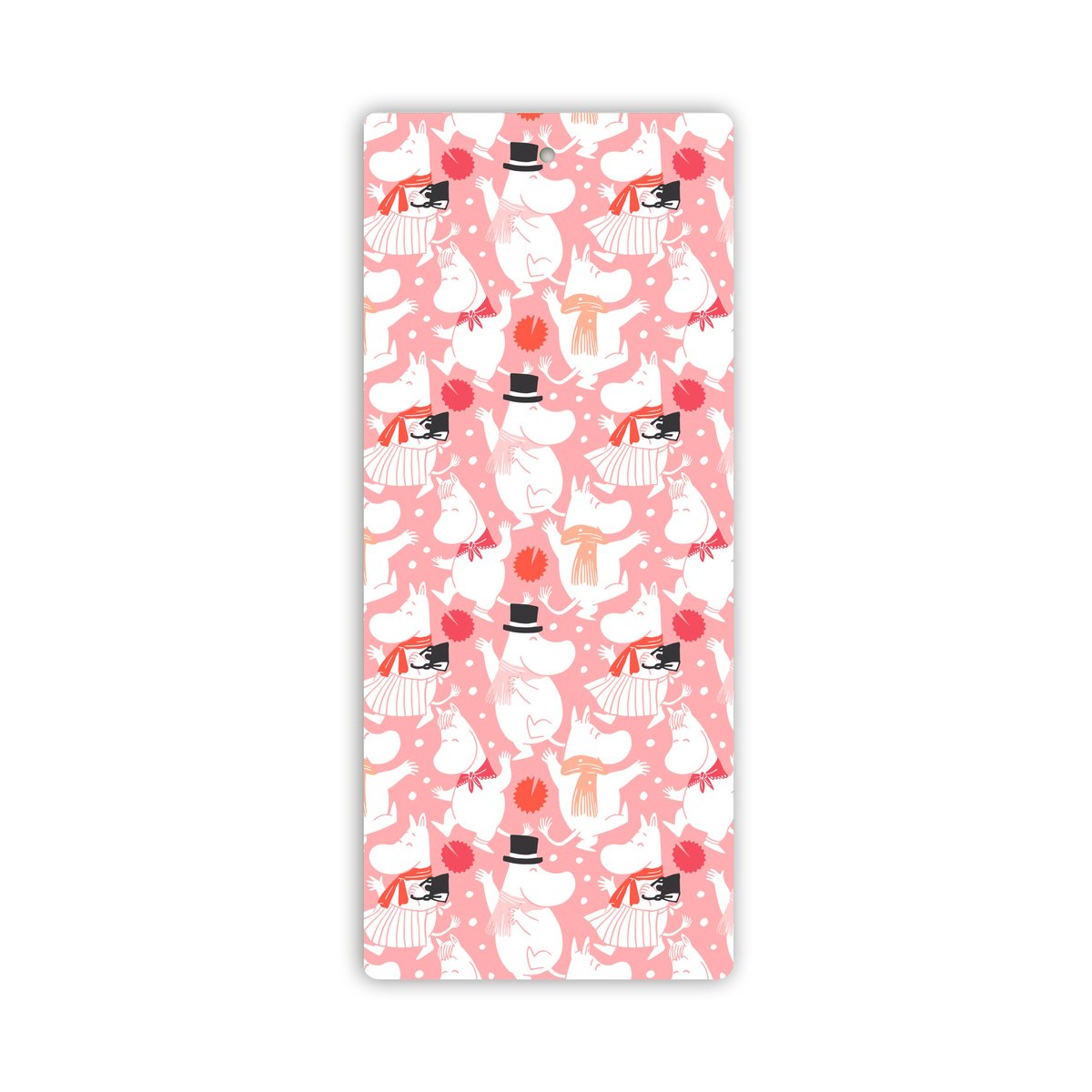 Opto Design Moomin Celebration Plateau de service 40x17 cm Blanc-rose
