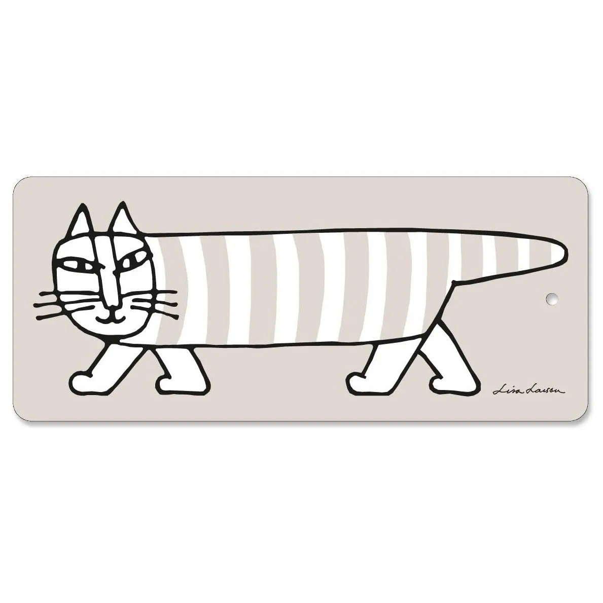 Planche à découper Mikey 40x17 cm, Gris Opto Design