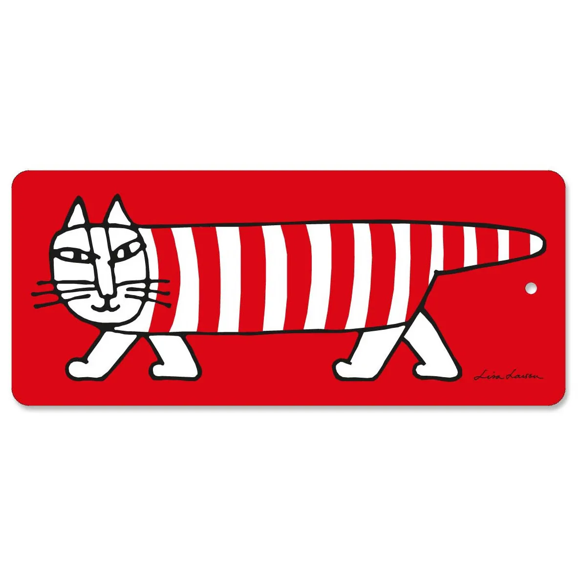 Planche à découper Mikey 40x17 cm, Rouge Opto Design