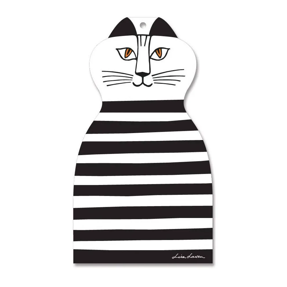 Planche à découper Trull, noir-blanc Opto Design