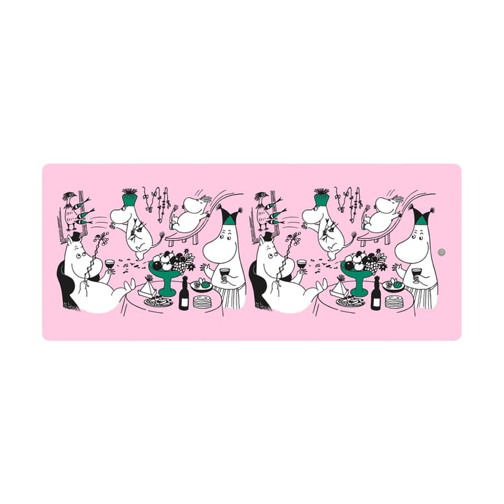 Plateau de service Moomin 80 17x40 cm - Rose - Opto Design