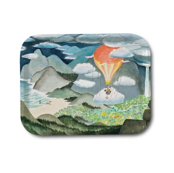 Plateau The Moomins Valley - 27x20 cm - Opto Design
