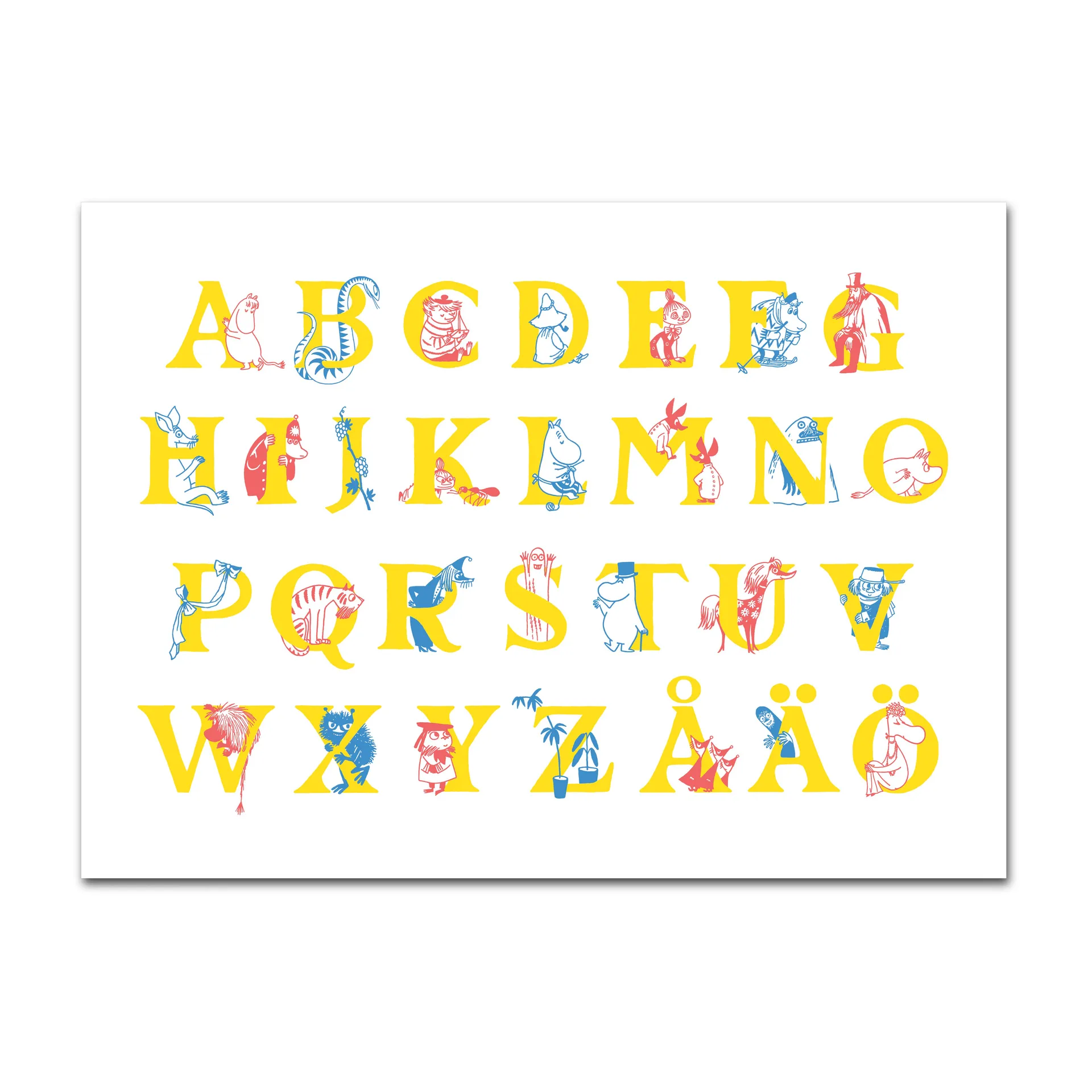 Set de table Moomin ABC, 30x40 cm Opto Design