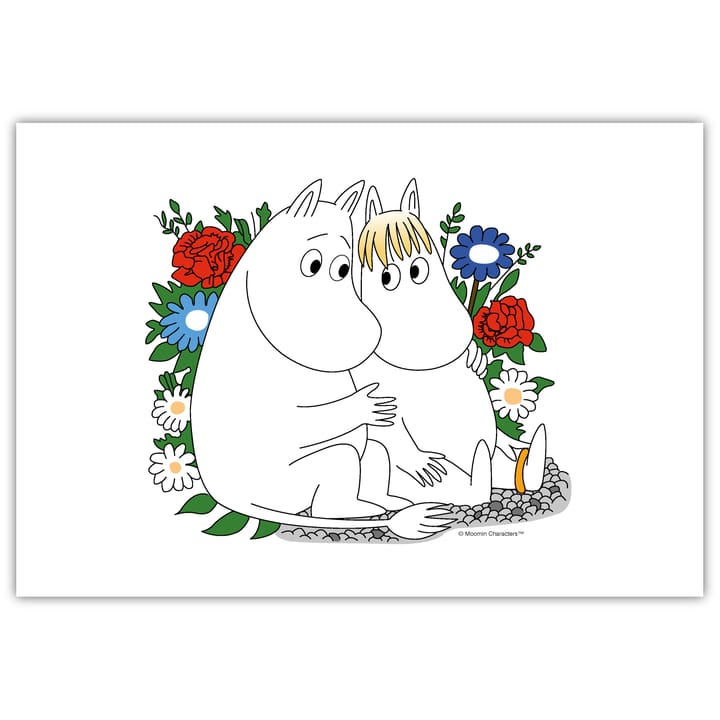 Set de table Moomin & Snorkmaiden - Blanc - Opto Design