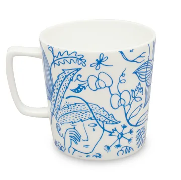 Tasse Grazia 32 cl - Bleu-blanc - Opto Design