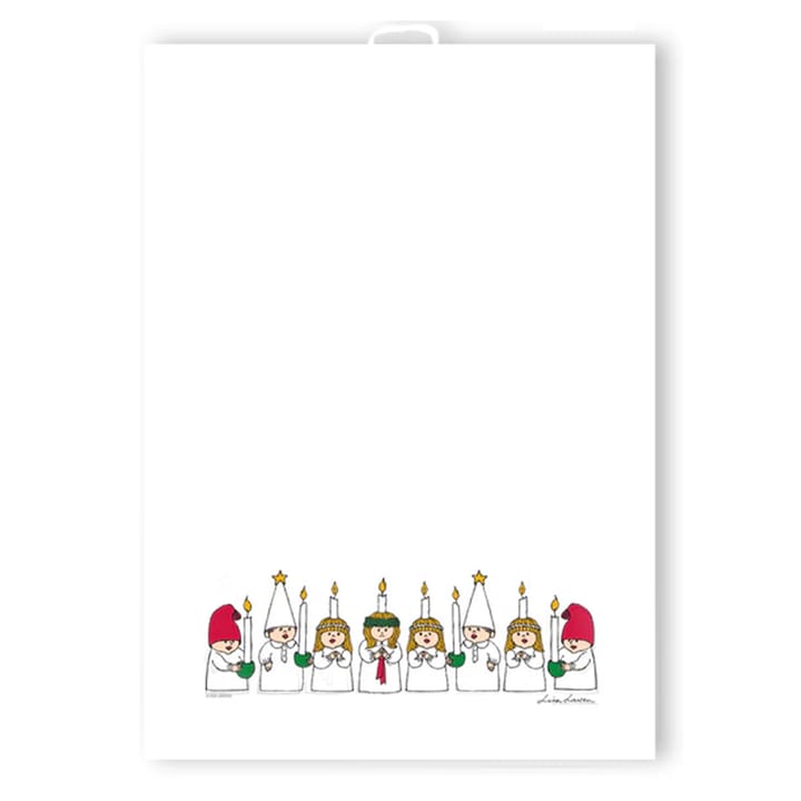 Torchon Lucia 50 x 70cm - Blanc - Opto Design