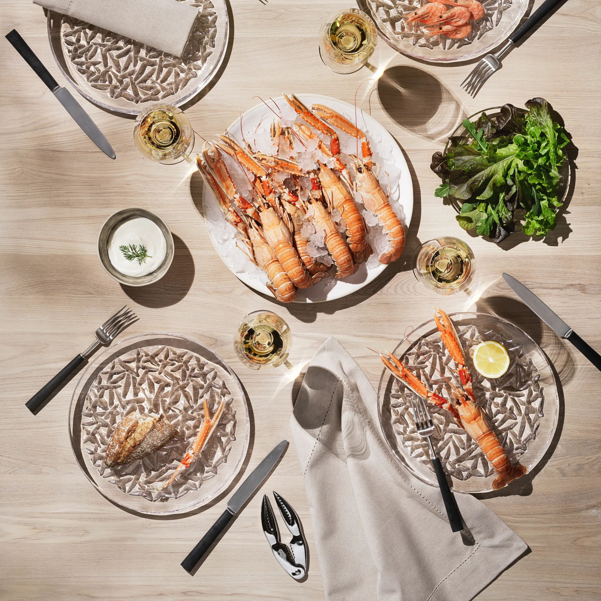 Assiette Carat 23 cm, Ø 27 cm Orrefors