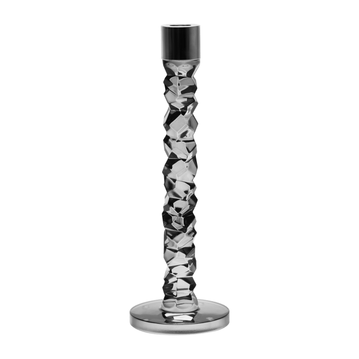 Bougeoir Carat anthracite - 297 mm - Orrefors