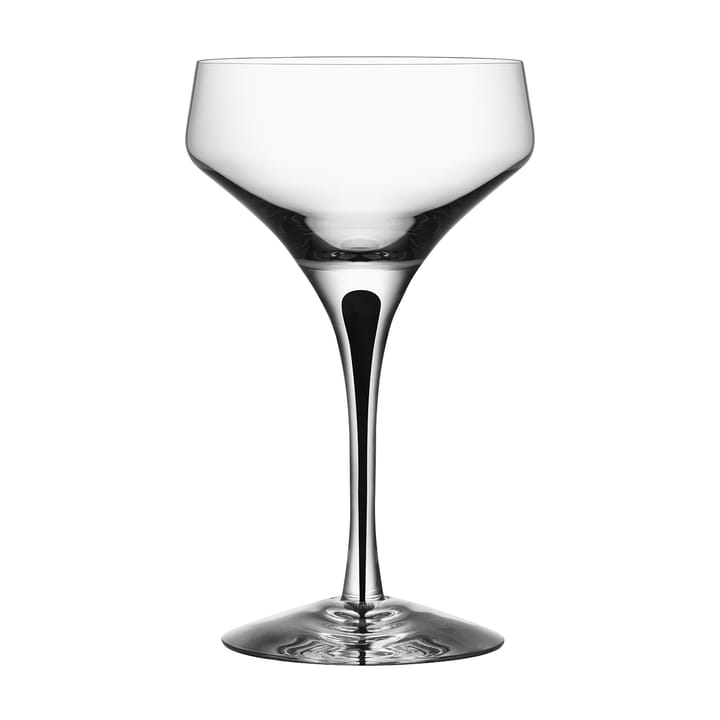 Coupe à champagne Metropol 24 cl - Noir - Orrefors