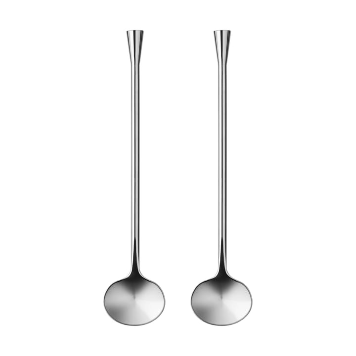 Cuillère à cocktail City 170 mm, lot de 2 - Acier inoxydable - Orrefors
