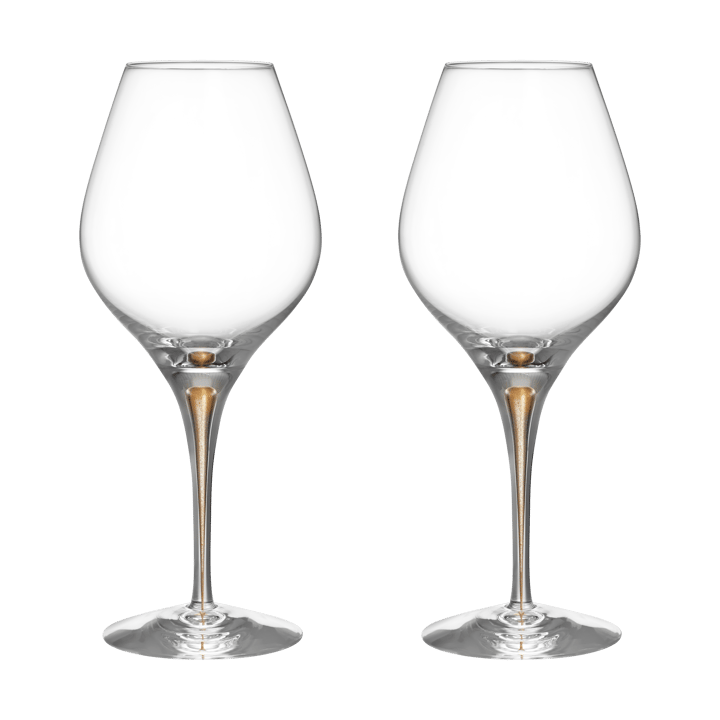 Intermezzo Aroma verres à vin 62 cl lot de 2 - Or - Orrefors