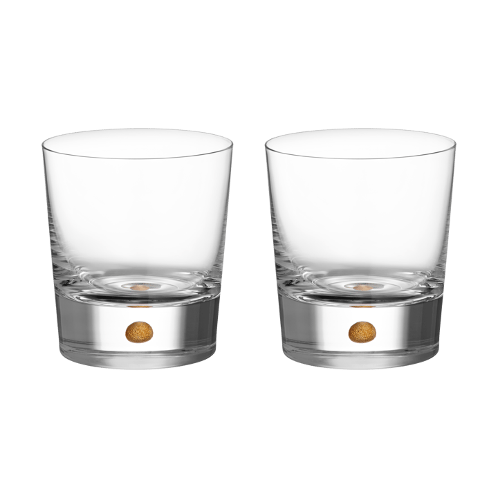 Intermezzo double old fashioned 40 cl lot de 2 - Or - Orrefors