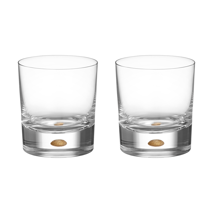 Intermezzo old fashioned 25 cl lot de 2 - Or - Orrefors