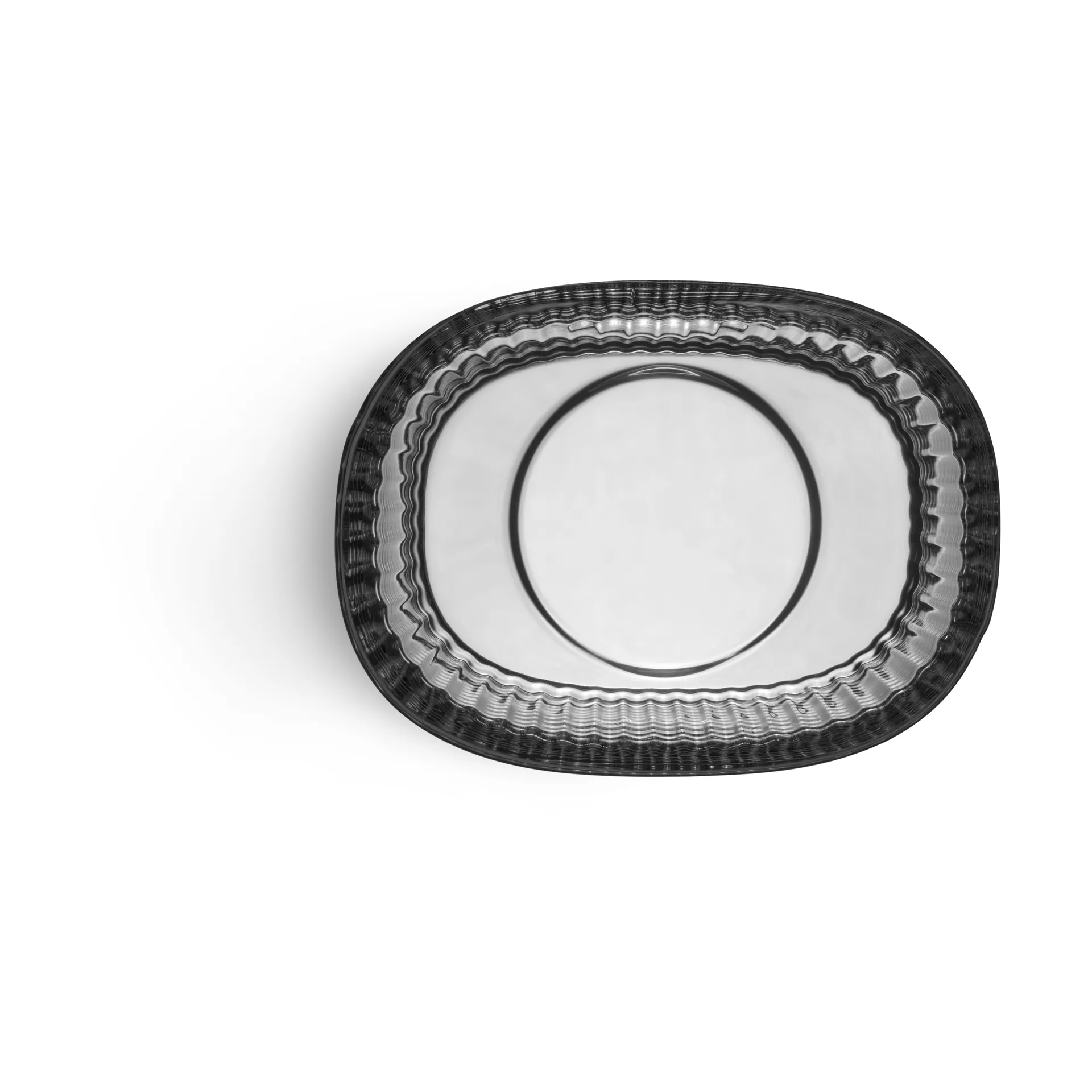 Lanterne Magica super ellipse 5 cm, Gris Orrefors