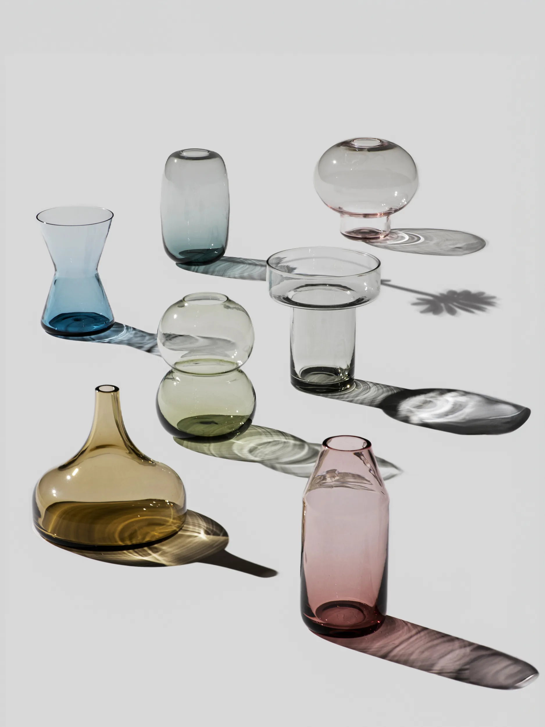 Midsummer mini vase Wood Cranesbill, 100 mm Orrefors