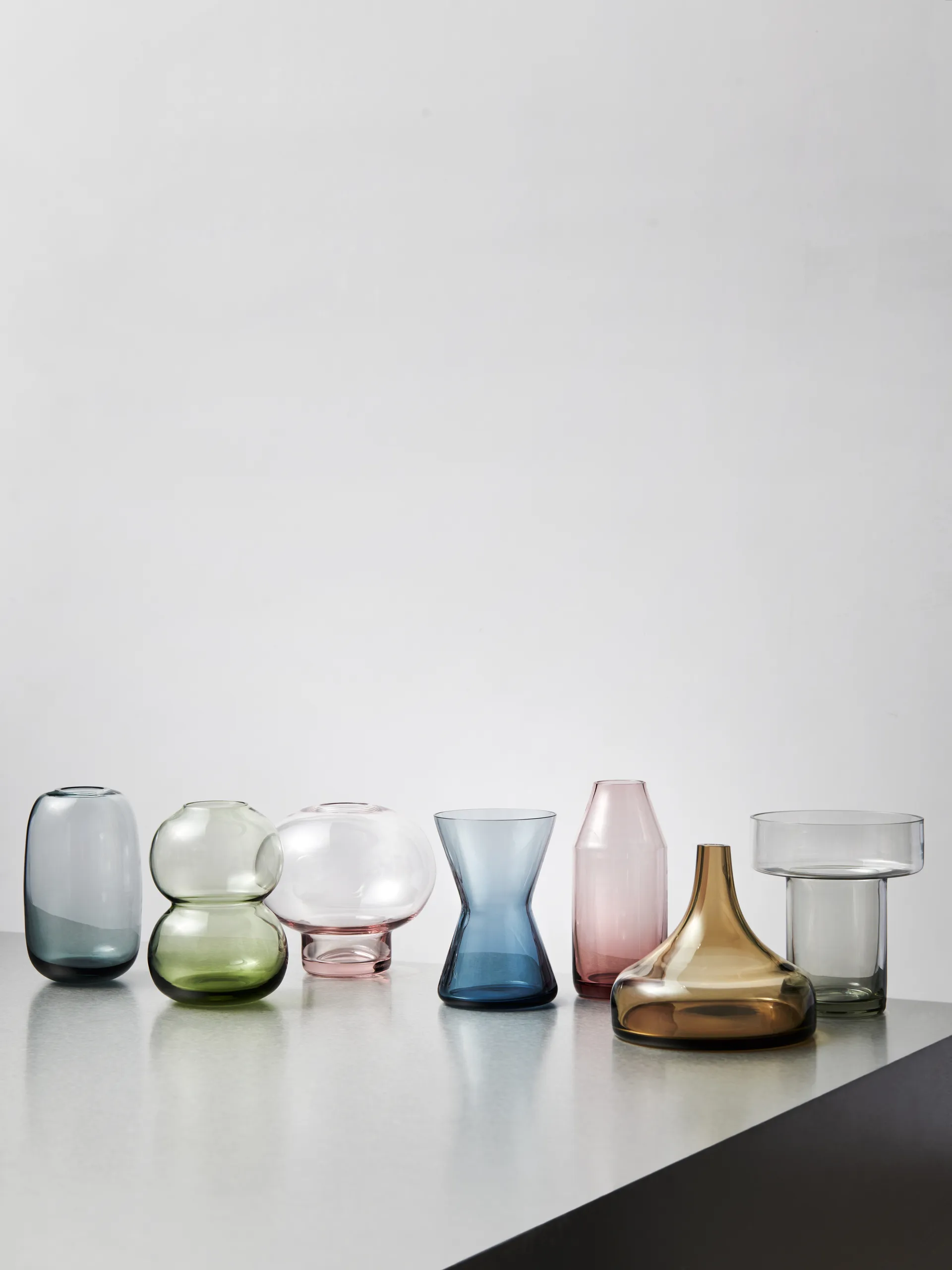 Midsummer mini vase Wood Cranesbill, 100 mm Orrefors