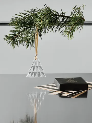 Ornement annuel grand - Transparent - Orrefors