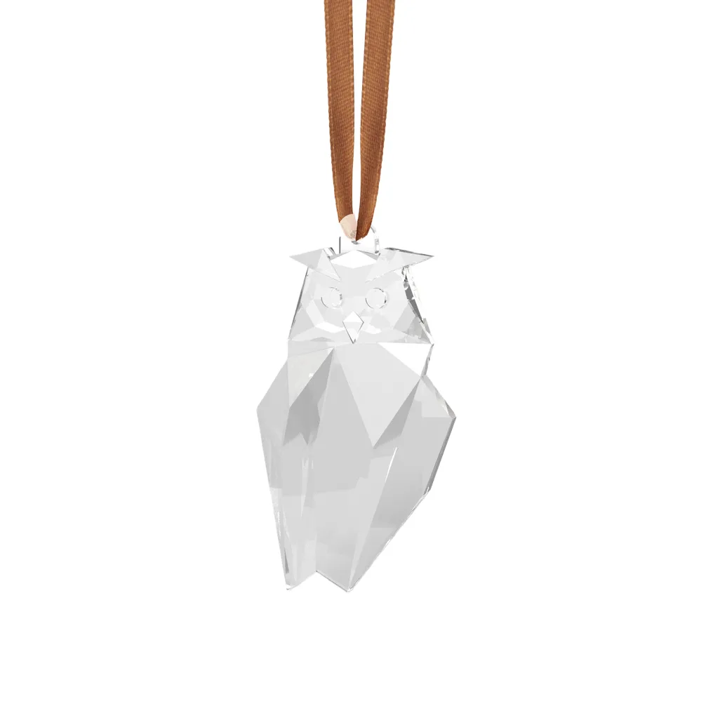 Ornements de fête, Chouette Orrefors