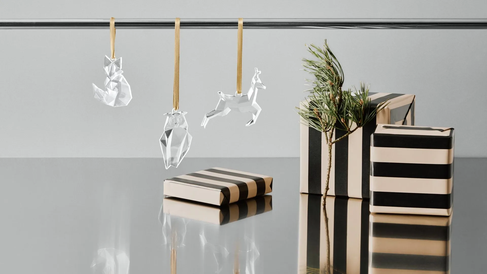 Ornements de fête, Chouette Orrefors