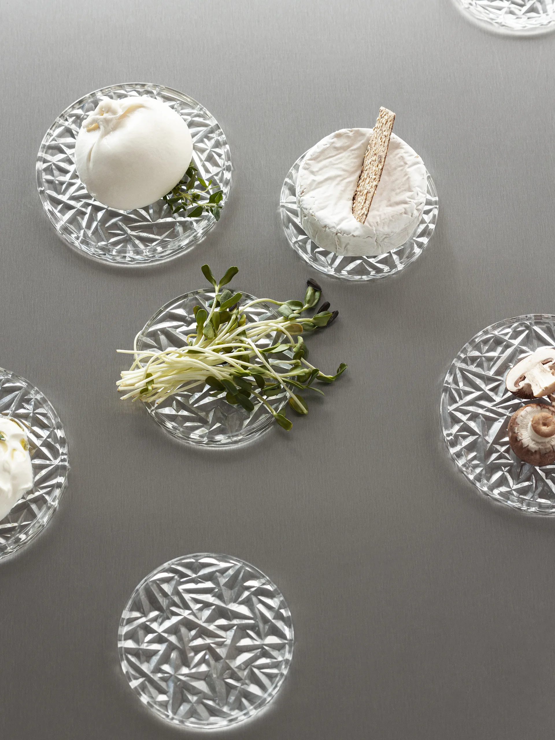 Sous-verre Carat Ø12,5 cm, Transparent Orrefors