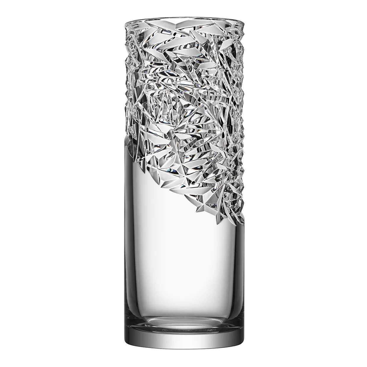 Vase Carat 37 cm, High cut Orrefors