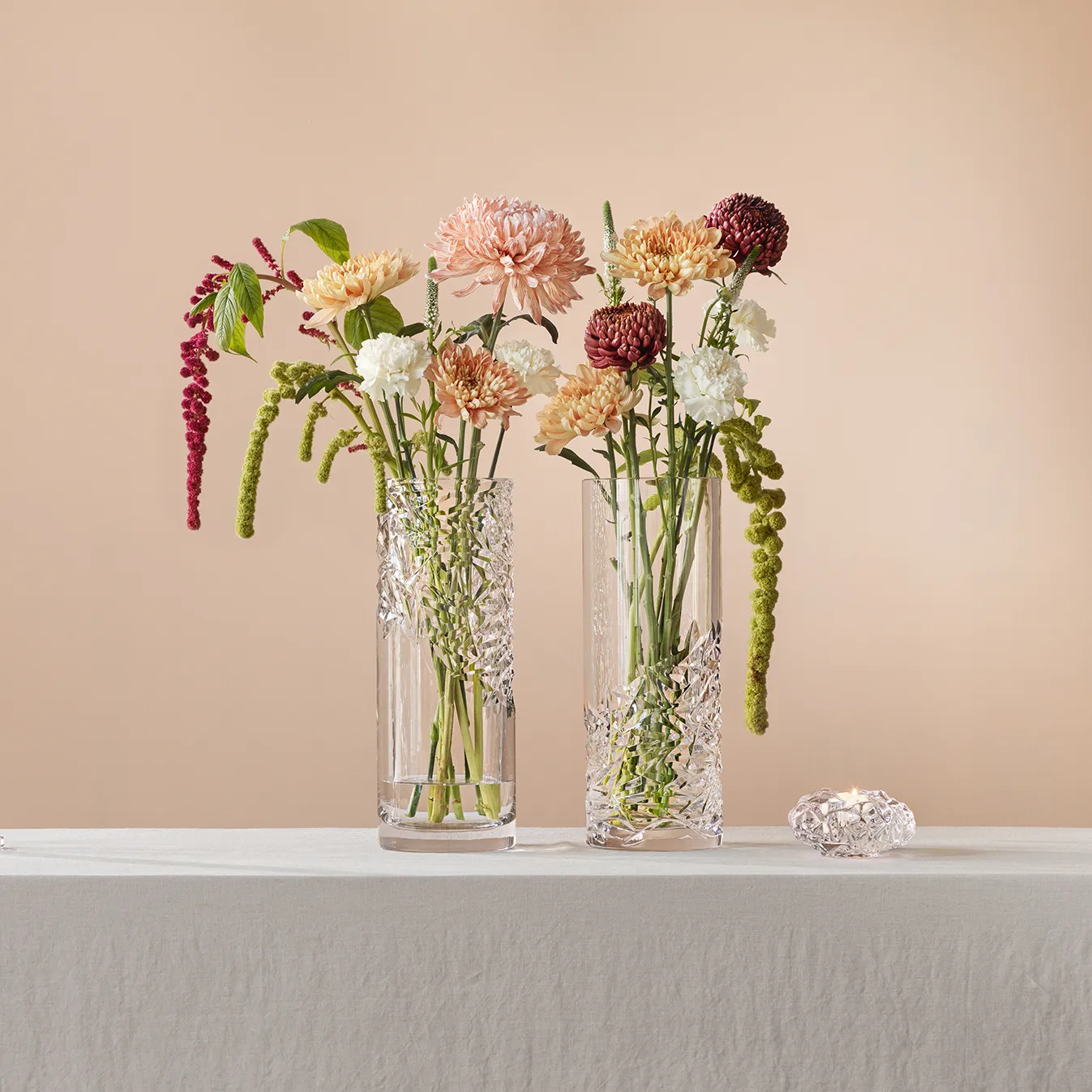 Vase Carat 37 cm, High cut Orrefors