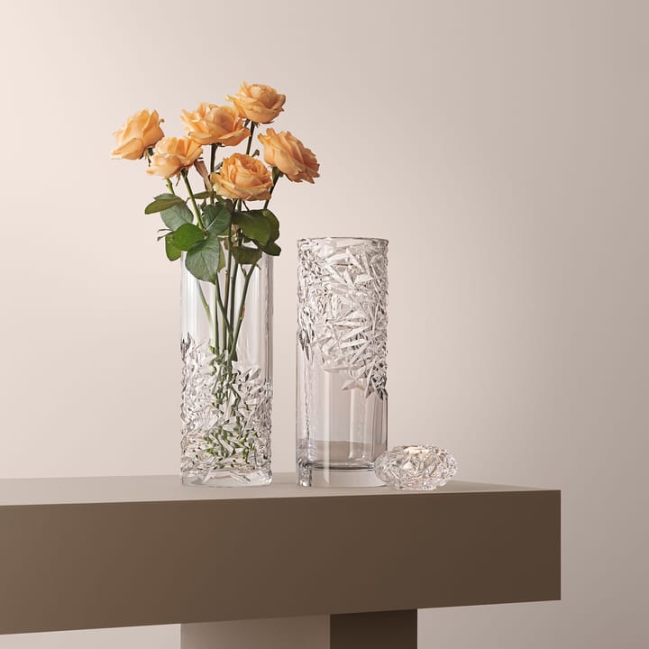 Vase Carat 37 cm - Low cut - Orrefors