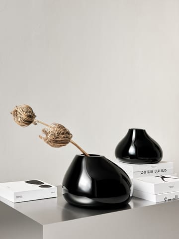 Vase Ebon 240 mm - Noir - Orrefors