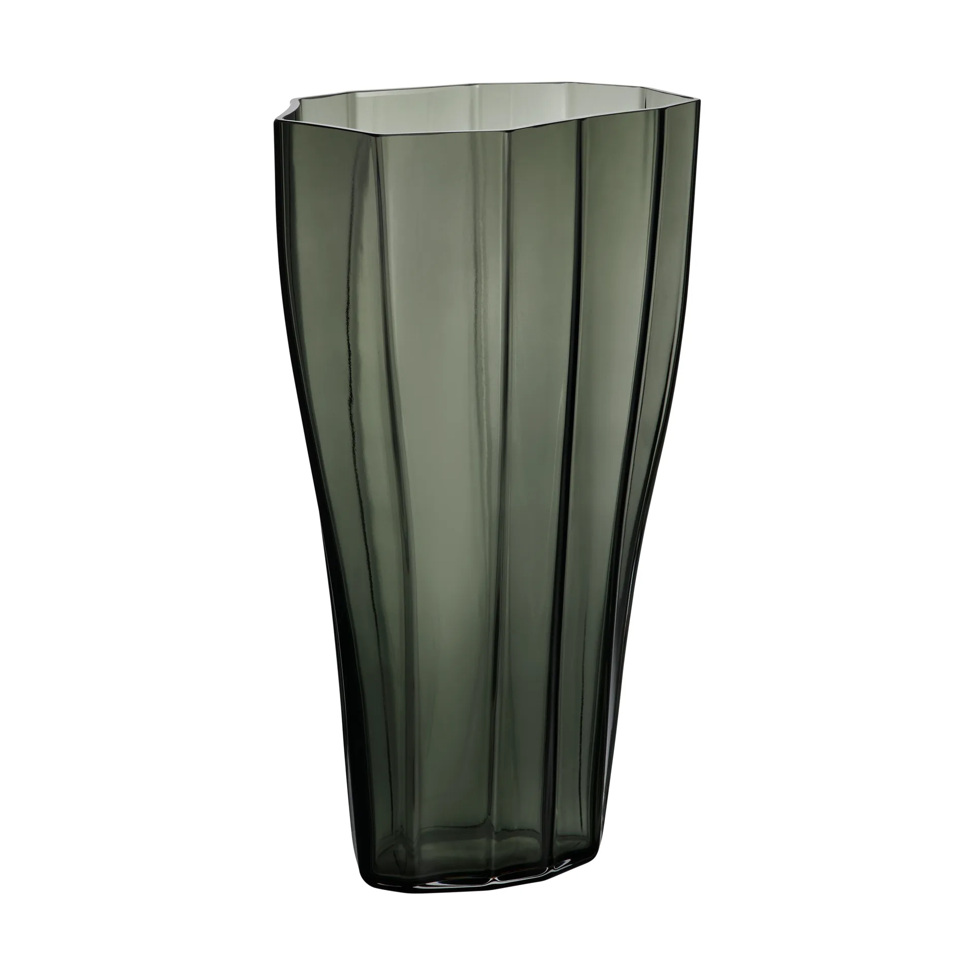 Vase Reed 30 cm, Vert mousse Orrefors