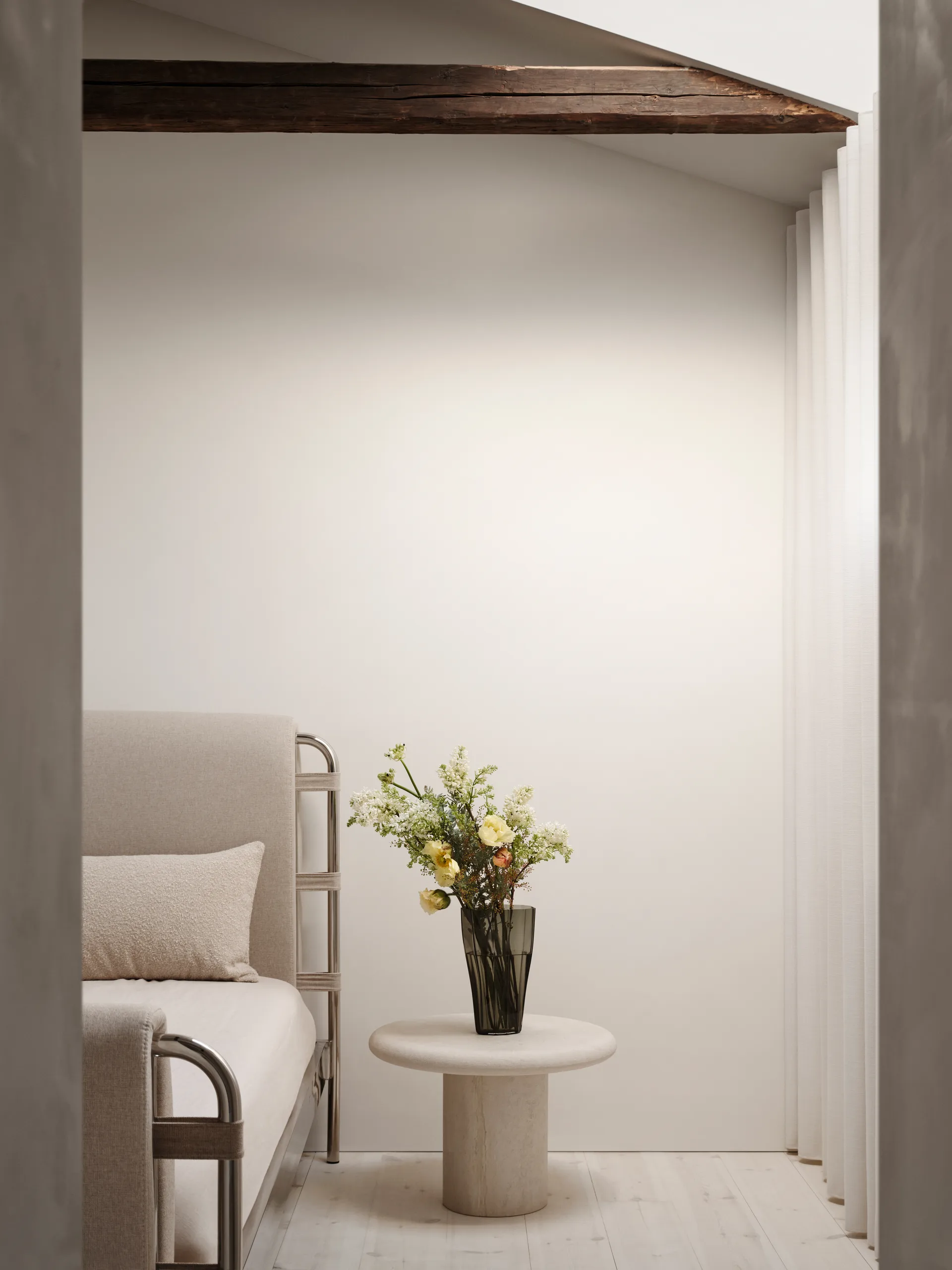 Vase Reed 30 cm, Vert mousse Orrefors