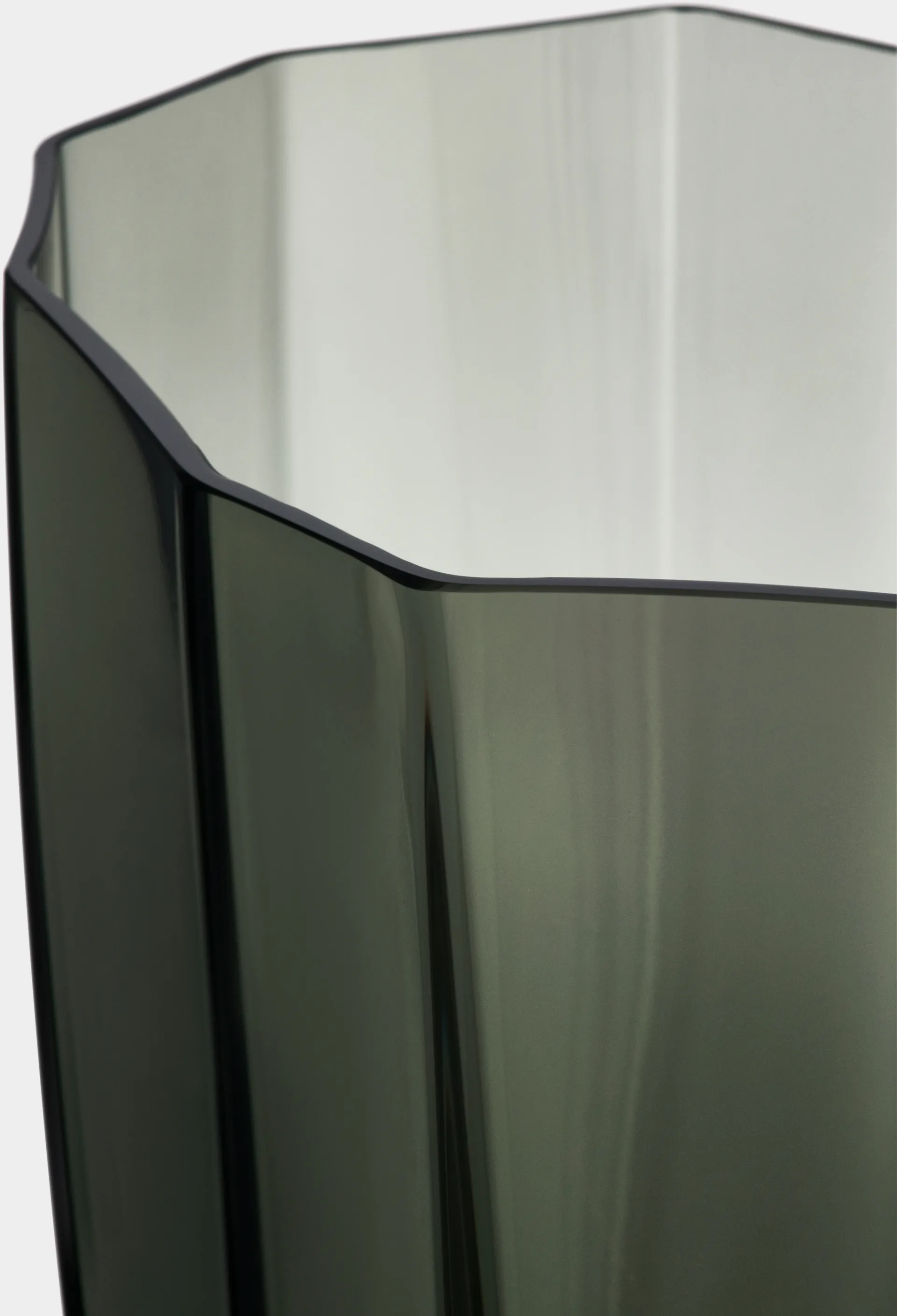 Vase Reed 50 cm, Vert mousse Orrefors