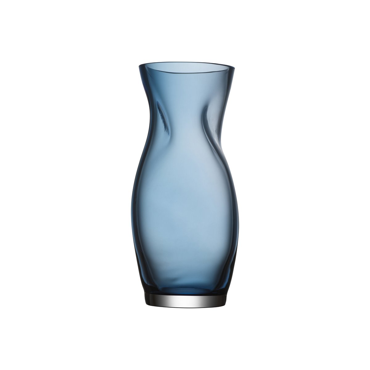 Orrefors Vase Squeeze 23 cm Bleu | Design Scandinave | Vases | Bleu
