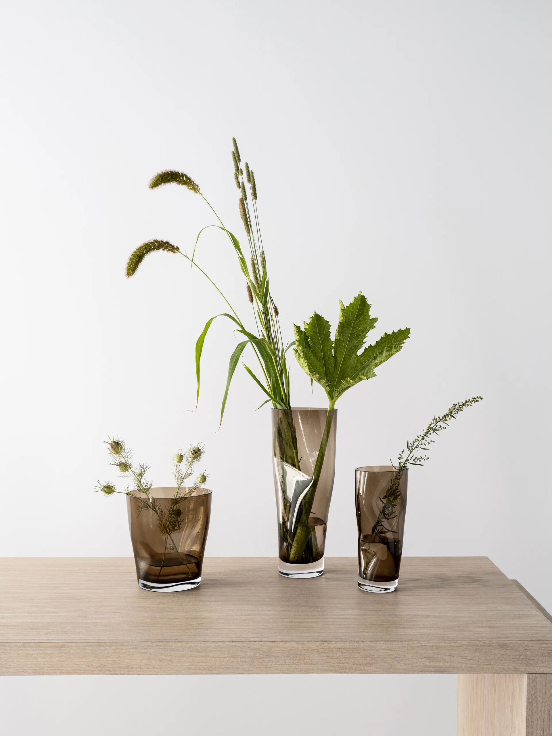 Vase Squeeze 34 cm, Marron Orrefors