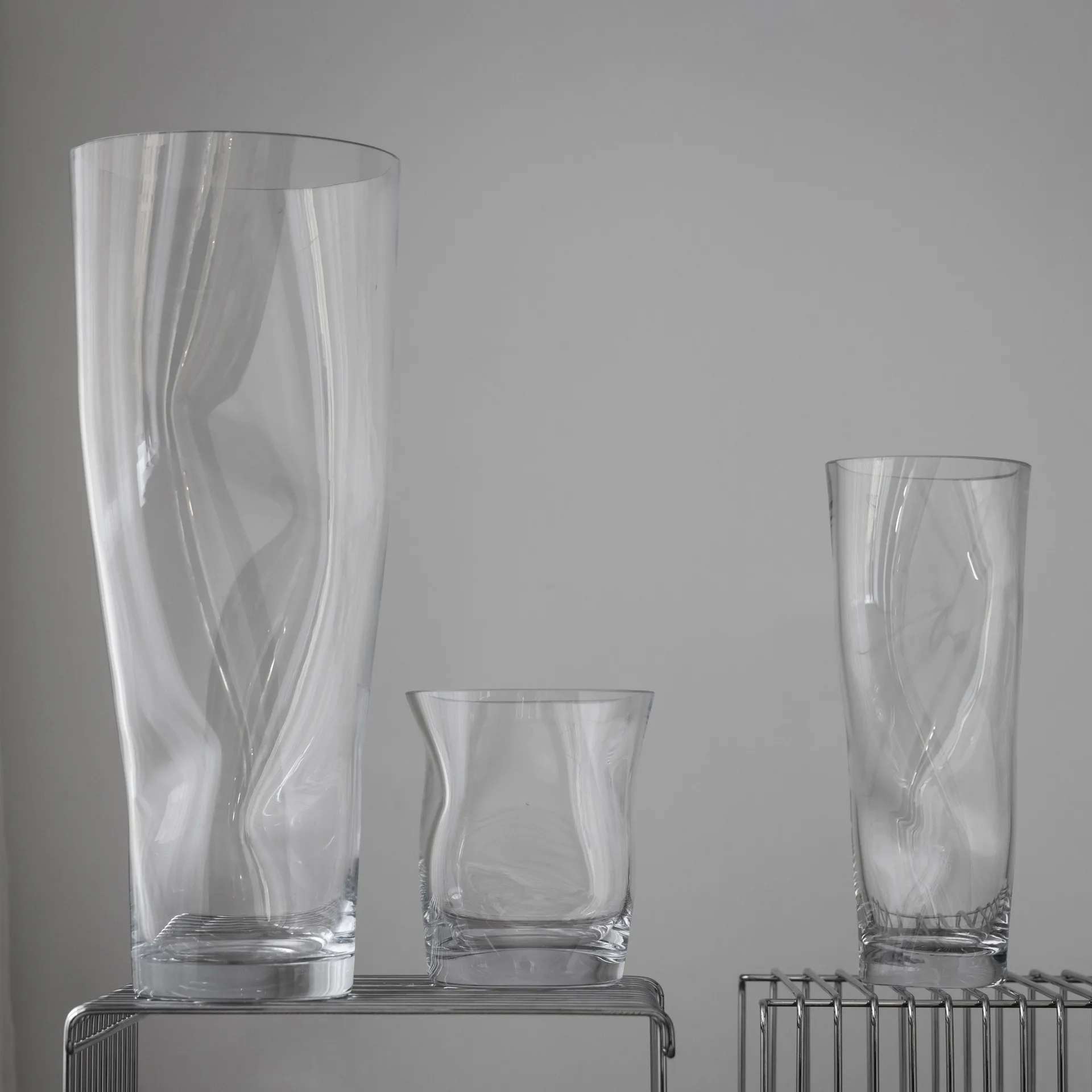 Vase Squeeze, Clear Orrefors